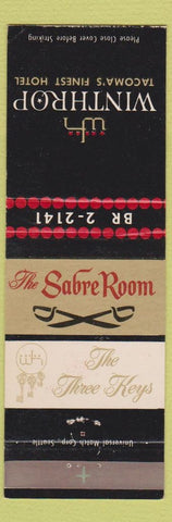 Matchbook Cover - Winthrop Hotel Tacoma WA