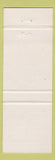 Matchbook Cover - Restaurant Rendez Vous Bonaventure QC