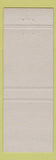 Matchbook Cover - Restaurant Tropicana Arvida QC