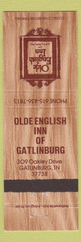 Matchbook Cover - Olde English Inn Gatlinburg TN