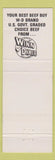 Matchbook Cover - Winn Dixie Grocery