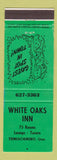 Matchbook Cover - White Oaks Inn Temiscaming QC girlie