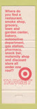 Matchbook Cover - Target Discount Stores