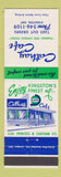 Matchbook Cover - Cathay Cafe Kingston ON
