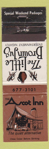 Matchbook Cover - Ascot Inn Toronto ON WEAR