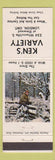 Matchbook Cover - Ken's Variety London ON