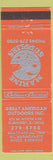 Matchbook Cover - Great American Outdoors Boats Elmhurst IL CREASED