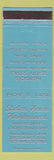 Matchbook Cover - Shaker House Salon Cleveland OH
