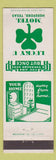 Matchbook Cover - Lucky U Motel Hereford TX