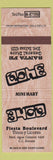 Matchbook Cover - 3400 Santa Fe General Store Salinas CA
