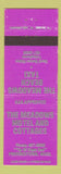 Matchbook Cover - Meadows Motel Cottages Providencetown MA Taxi