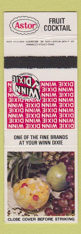 Matchbook Cover - Winn Dixie Grocery fruits
