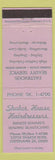 Matchbook Cover - Shaker House Salon Cleveland OH