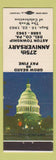 Matchbook Cover - Aston Township PA 1963 275th Anniversary Grow Beard