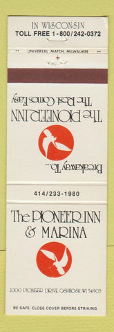 Matchbook Cover - Pioneer Inn Oshkosh WI