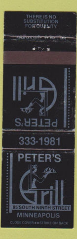 Matchbook Cover - Peter's Minneapolis MN WEAR