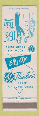 Matchbook Cover - General Electric Air Conditioning GE