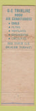 Matchbook Cover - General Electric Air Conditioning GE