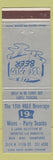 Matchbook Cover - 19th Hole Beverage Liquor