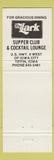 Matchbook Cover - The Lark Tiffin IA WEAR