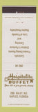 Matchbook Cover - Hospitality Buffet Naples FL