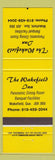 Matchbook Cover - Wakefield Inn QC