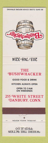 Matchbook Cover - Bushwacker Danbury CT