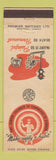 Matchbook Cover - Safety Junior Chamber of Commerce Canada