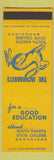 Matchbook Cover - South Dakota State College Brookings SD Jackrabbits