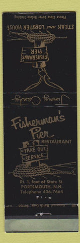 Matchbook Cover - Fisherman's Pier Lobster House Portsmouth NH