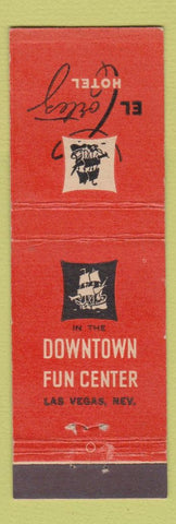 Matchbook Cover - El Cortez Hotel Las Vegas NV Casino feature WEAR