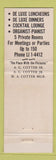 Matchbook Cover - Adrian Cotter's Berkeley MI