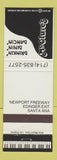 Matchbook Cover - McClure's Santa Ana CA