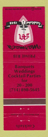 Matchbook Cover - Mamac's Garden Grove CA