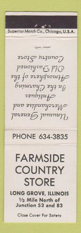 Matchbook Cover - Farmside Country Store Long Grove IL