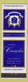Matchbook Cover - Hotel Commodore New York City