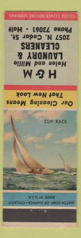 Matchbook Cover - H&M Laundry