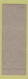 Matchbook Cover - H&M Laundry