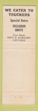 Matchbook Cover - Atlantic Blvd Motel Long Beach CA