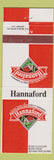 Matchbook Cover - Hannaford Scarborough ME