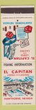 Matchbook Cover - El Capitan Lodge Casino Hawthorne NV