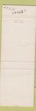Matchbook Cover - Cherokee Motor Inn Myrtle Beach SC
