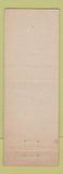 Matchbook Cover - Plaza Hotel San Antonio TX girlie