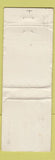 Matchbook Cover - Bogey's Panorama City CA WORN