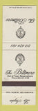 Matchbook Cover - Biltmore Hotel Los Angeles CA WEAR
