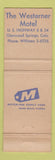 Matchbook Cover - Congress Motor Hotel Glenwood Springs Colorado