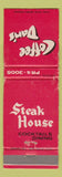 Matchbook Cover - Coffee Dan's Steak House Anaheim CA WORN