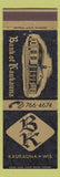 Matchbook Cover - Bank of Kaukauna WI