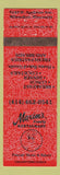 Matchbook Cover - Maxim's Restaurant Pancake House Milwaukee WI