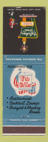 Matchbook Cover - Holiday Inn Fife and Drum Philadelphia PA